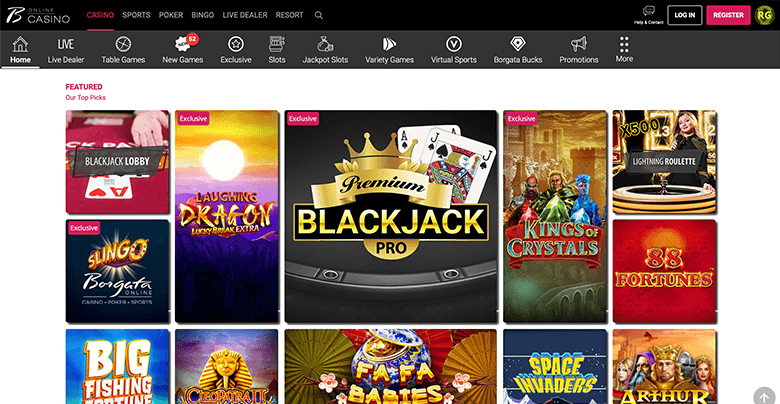 Borgata Casino Games
