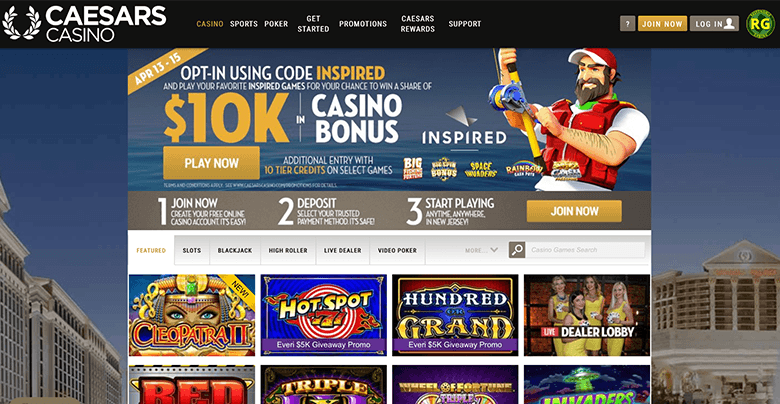 Caesars Casino Games
